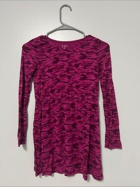 Joe Fresh Magenta Girls' Scoop Neck Top